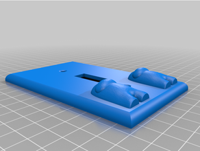 us ligero cambiar interruptor cubierta carcasa funda juego azar plato 3d print model - Mito3D