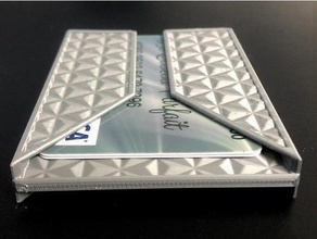 open wallet 3d print model - Mito3D