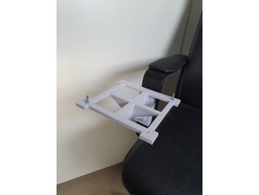 hotas x52 Saitek chaise soutien attachement 3d print model - Mito3D