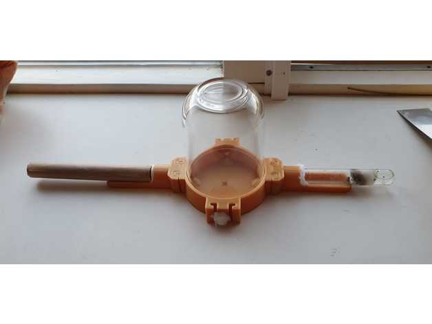 modular formicarium nutella jar crossroad 3D print model - Mito3D