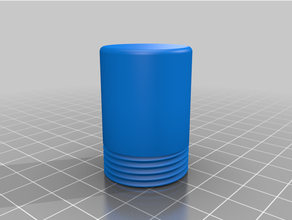 Geocache Pole Deckel Container Geocaching 3d print model - Mito3D