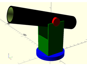 parametric dobsonian model orion skyquest xt8 scale telescope 3d print model - Mito3D