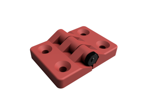 hinge 6-32 screw verion door 3d print model - Mito3D