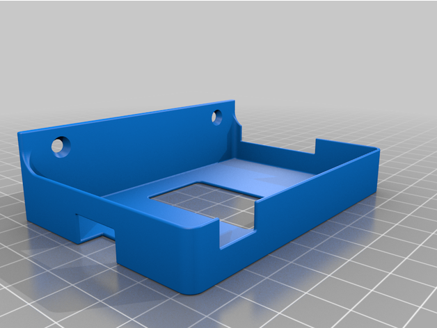 raspberry pi 3 support case 3D print model - Mito3D