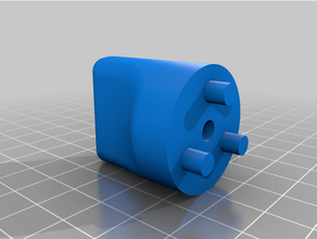 fácil apretón labor tornillo gorra 3d print model - Mito3D