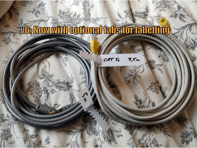 customizable pla zip tie cable management ziptie 3D print model - Mito3D