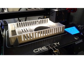 Ender 3 Profi 80mm psu Ventilator Fall Mantel Startseite 3d print model - Mito3D