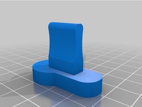 key hole draught excluder 3d print model - Mito3D