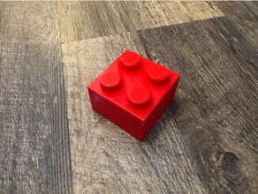 lego box container gift brick small storage case 3d print model - Mito3D
