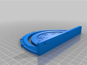 adjustable angle mount bracket 3d print model - Mito3D