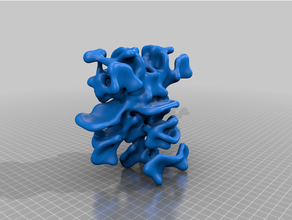 alg Tanrı 2 klorofit Boşluklar 3d print model - Mito3D