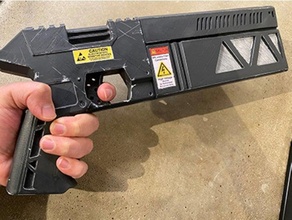 pistola ferrocarril 3d print model - Mito3D