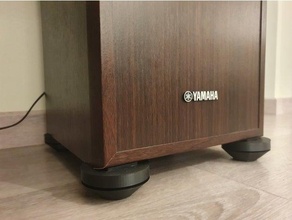 yamaha ns-f51 speaker leveling feet audio mount 3d print model - Mito3D
