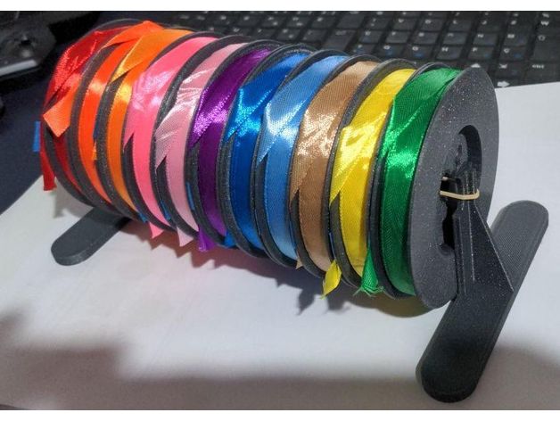 ribbon spools spool 3D print model - Mito3D