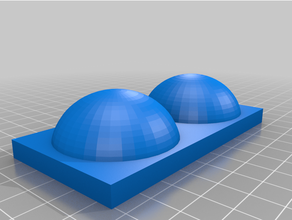 Kuchen Ball Formen backen Bäckerei Schimmel Kochen 3d print model - Mito3D