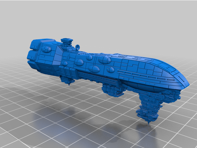 sw armada assault frigate mk1 type 1 a&b spaceship starwars star wars 3D print model - Mito3D
