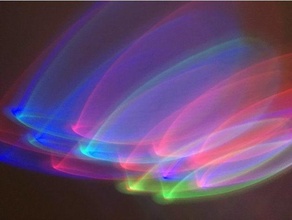 aurora borealis settentrionale luci proiettore arduino illuminazione neopixel scultura 3d print model - Mito3D