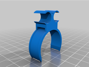 supporto tubi miscela kart fascetta Go serbatoio tappo tubo 3d print model - Mito3D