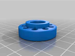 mauler vented outer roadwheel 3d print model - Mito3D