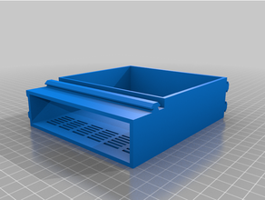 electronics box ender 3 pro v2 face enclosure 3d print model - Mito3D