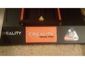 creality cr-10s pro screen cover magnetic remix cr10 cr10s v2 3d print model - Mito3D