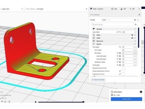 xvico x3s bracket bltouch remake 3d print model - Mito3D