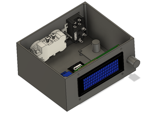 brewpiless enclosure encoder duplex outlet 3d print model - Mito3D