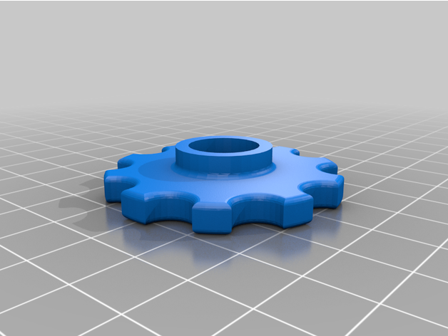 xvico x3 pró cama nivelamento botões melhoria 3d 3D print model - Mito3D