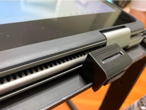 estensione clip regolabile pieghevole computer portatile letto vassoio fibbia montare scrivania In piedi tavolo 3d print model - Mito3D