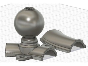 girar mando direccion rueda impresión sitio 3d print model - Mito3D