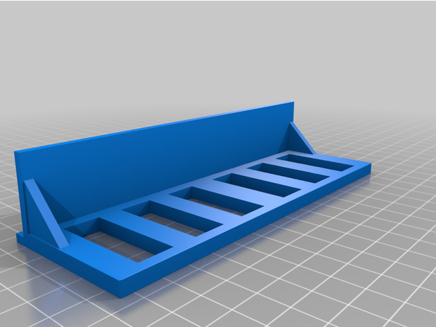 1911 size molle mag rack 3D print model - Mito3D