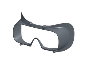 hp reverb g2 face cover fov sweetspot - supportless easy print mod vr headset 3d print model - Mito3D