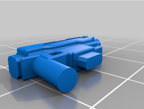 Lego nerf stryfe kompatibel 3d print model - Mito3D