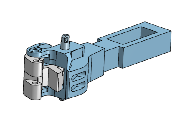3 4 mcb junta acopladores 1 203 escala pin operated 1203 45mm calibre acoplador f scale jardim Ferrovia modelo 3D print model - Mito3D