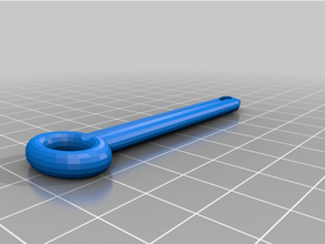 gufo bastone pin ottimizzato 3d print model - Mito3D
