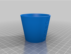 Hähnchen Leckereien Tasse Feeder 3d print model - Mito3D