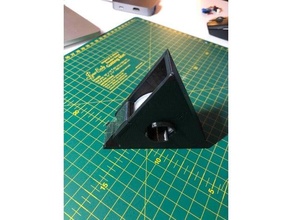 klebrollenhalter Klebstoff Band Halter Unterstützung Spender dreieck Klebeband klebeband Dreieck 3d print model - Mito3D