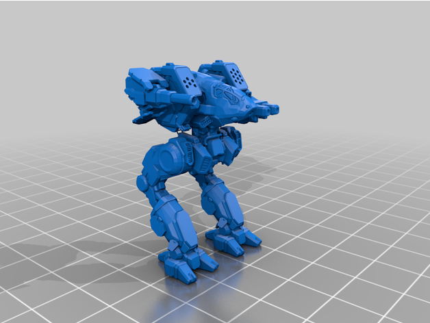 jehunter80 combatmech collection américain mecha Fighttech 3D print model - Mito3D