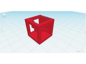mini tester cube 3d print model - Mito3D