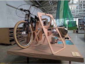 plegable silla cnc máquina enrutador oficina madera 3d print model - Mito3D