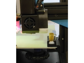 nozzle clean clamp sovol 3d print model - Mito3D
