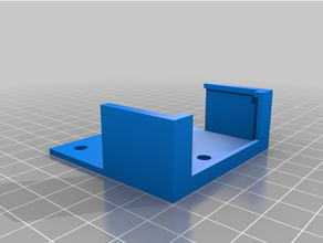 simple m5stack holder - resizable openscad resizeable 3d print model - Mito3D