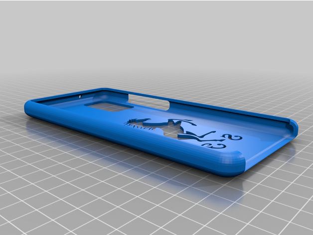 Fall Mantel Samsung s20+ Ferrari 3D print model - Mito3D