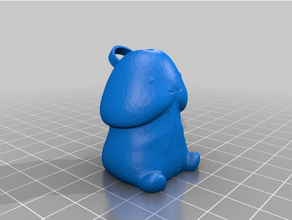 ding keychain remastered 3d print model - Mito3D
