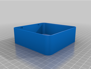 déshydratant boîte récipient titulaire soutien conception 3d print model - Mito3D