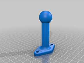 ram ball mount 3d print model - Mito3D