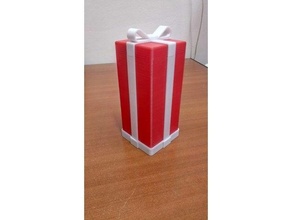 regalo Natale scatola natale 3d print model - Mito3D