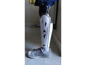 protesico copertina guaina ottobock ginocchio 3d print model - Mito3D