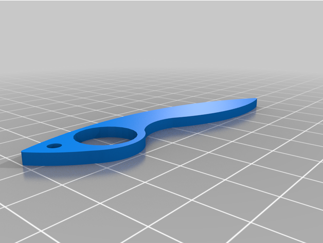 Karambit llavero 3D print model - Mito3D