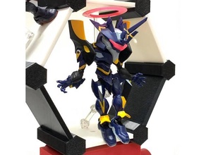 platform nx edge style figure included support evangelion nxedgestyle 3d print model - Mito3D